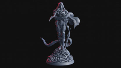Dagran, Forgeborn Rogue – 32mm Miniatur aus Resin | Flesh of Gods – The Necro Forge | Tabletop & RPG Figur