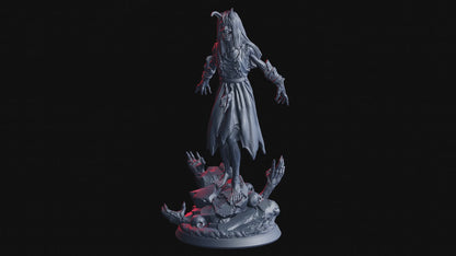 Deep Hag | 32 mm Resin Miniatur | Flesh of Gods – The Devil’s Offspring | Chaotische Hexe für Tabletop & Rollenspiel