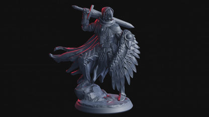 Ravis – Dark Wing | 32 mm Resin Miniatur | Flesh of Gods – The Devil’s Offspring | Tabletop & Rollenspiel Figur
