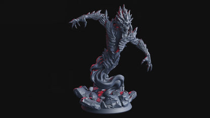 Glacial Wraith – Μινιατούρα 32mm από ρητίνη | Flesh of Gods – Crimson Frost | Επιτραπέζιο & RPG φιγούρα