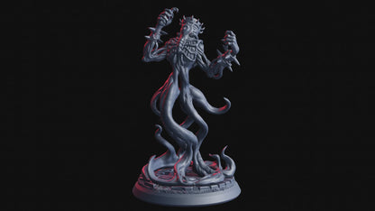 Steam Wraith – 32mm Miniatur aus Resin | Flesh of Gods – The Necro Forge | Tabletop & RPG Figur