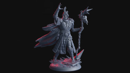 Verrou de la Mort – Figurine 32mm en résine | Flesh of Gods – Crimson Frost | Figurine Tabletop & RPG
