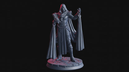 Vestra – Grim Cleric | 32 mm Resin Miniatur | Flesh of Gods – The Devil’s Offspring | Tabletop & Rollenspiel Figur