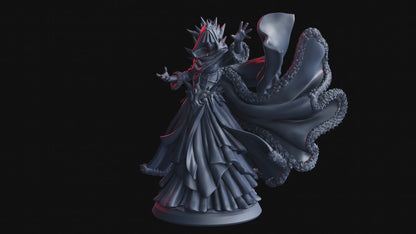 Lysere, Frost Widow – 32mm Resin Miniature | Flesh of Gods – Crimson Frost | Tabletop & RPG Figure