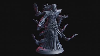 Ozrik – Voice of the Pact | 32 mm Resin Miniatur | Flesh of Gods – The Devil’s Offspring | Tabletop & Rollenspiel Figur
