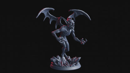 Glacial Stalker – 32mm Resin Miniature | Flesh of Gods – Crimson Frost | Tabletop & RPG Figure