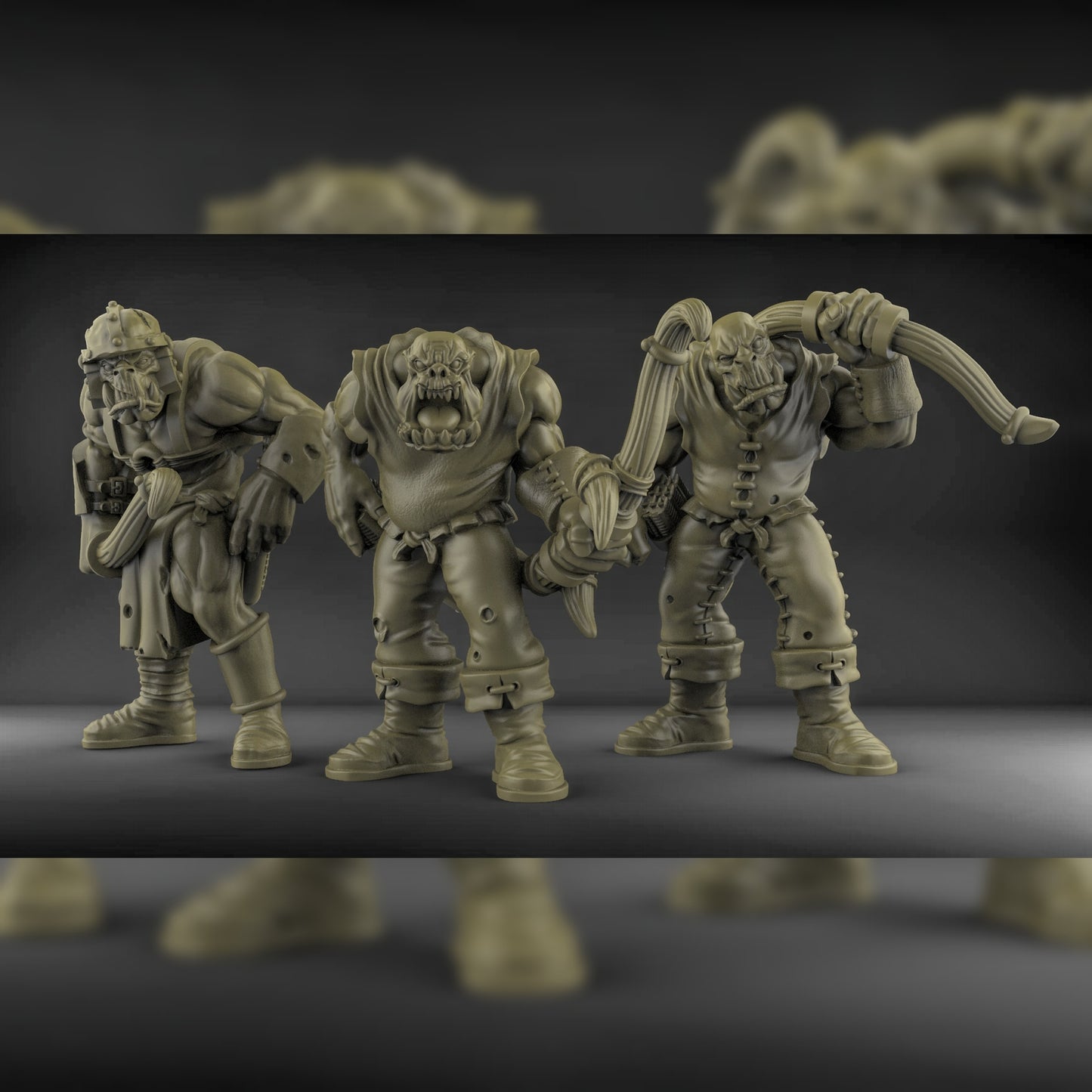 Orc Archers – 32mm Resin Miniaturen für Tabletop, D&D & Pathfinder | Tabletop Elements