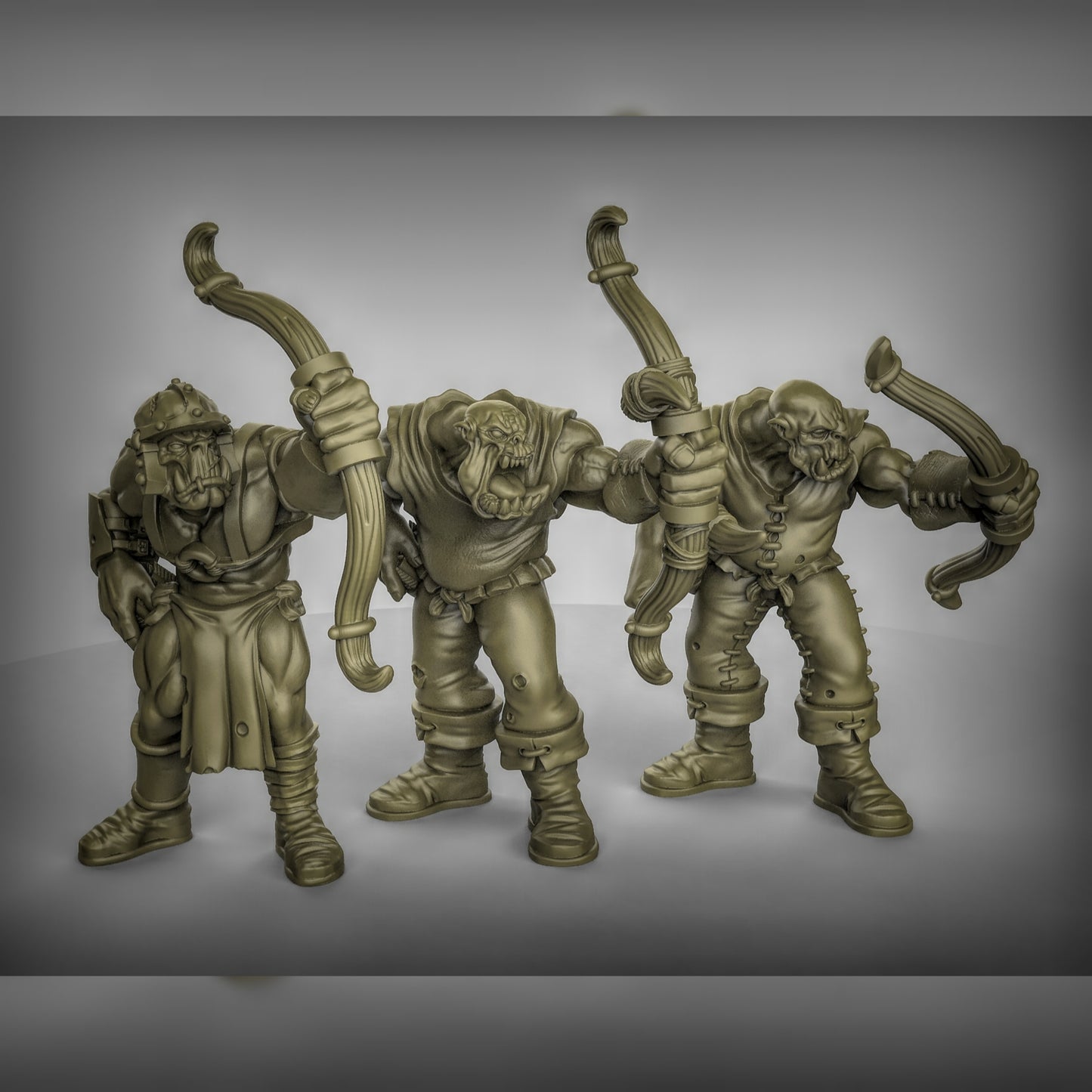 Orc Archers – 32mm Resin Miniaturen für Tabletop, D&D & Pathfinder | Tabletop Elements