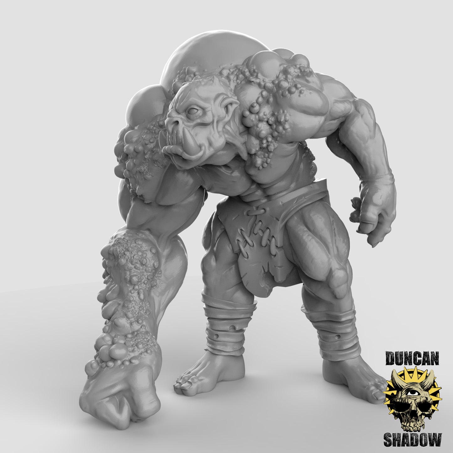 Plagued Orks – 32mm Resin Miniaturen für Tabletop, Wargaming & Pen & Paper | Design by Duncan Shadow