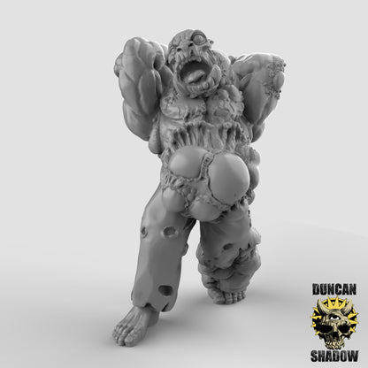 Plagued Orks – 32mm Resin Miniaturen für Tabletop, Wargaming & Pen & Paper | Design by Duncan Shadow