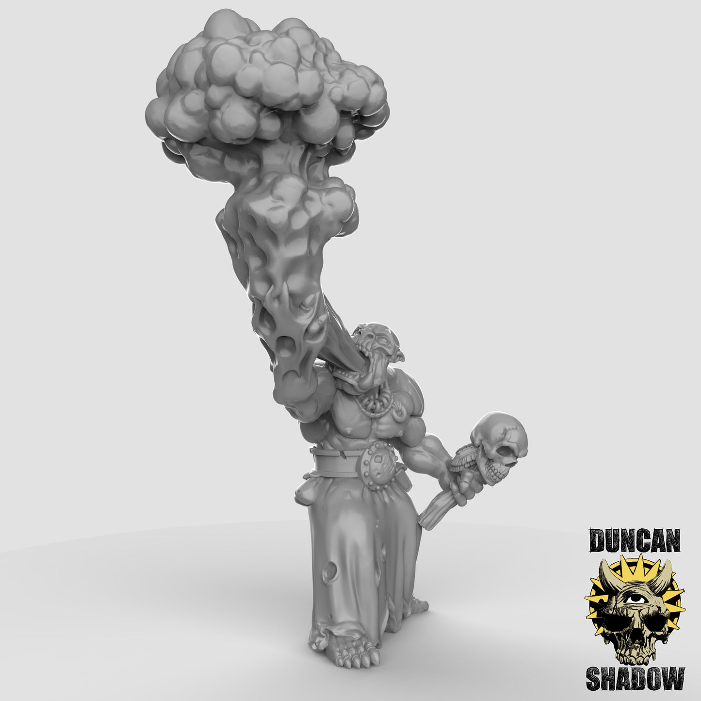 Ork Schamane – 32mm Resin Miniaturen für Tabletop, Wargaming & Pen & Paper | Design by Duncan Shadow