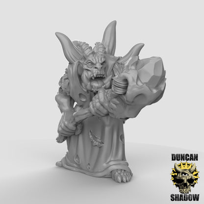 Ork Schamane – 32mm Resin Miniaturen für Tabletop, Wargaming & Pen & Paper | Design by Duncan Shadow