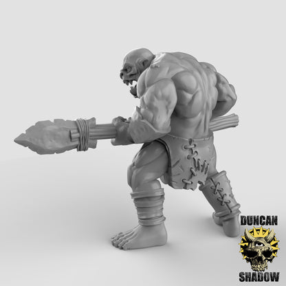 Orks mit Speeren Miniaturen – 32mm Resin-Figuren für Tabletop & Wargaming | Tabletop Elements