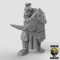 Orks mit Schwert und Schild – 32mm Resin Miniaturen für Tabletop, Wargaming & Pen & Paper | Design by Duncan Shadow