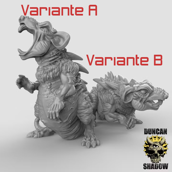 Dire Rats – 32mm Resin Miniaturen für Tabletop, Wargaming, Pen & Paper | Design by Duncan Shadow