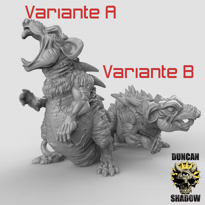 Dire Rats – 32mm Resin Miniaturen für Tabletop, Wargaming, Pen & Paper | Design by Duncan Shadow