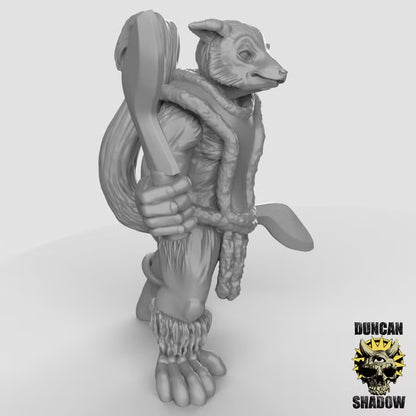 Lemure Folk with Kukri – 32mm Resin Miniaturen für Tabletop, Wargaming, Pen&Paper | Design by Duncan Shadow