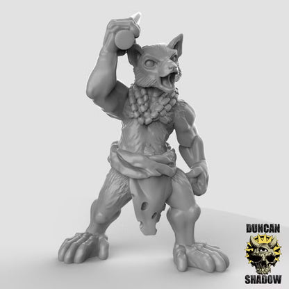 Lemure Folk with Kukri – 32mm Resin Miniaturen für Tabletop, Wargaming, Pen&Paper | Design by Duncan Shadow