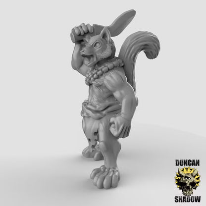 Lemure Folk with Kukri – 32mm Resin Miniaturen für Tabletop, Wargaming, Pen&Paper | Design by Duncan Shadow