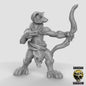 Lemur Folk with Bows – 32mm Resin Miniaturen für Tabletop, Wargaming, Pen&Paper | Design by Duncan Shadow