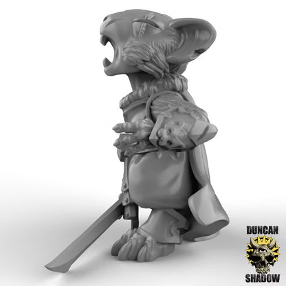 Mousle Black Executioners Great Sword – 32mm Resin Miniaturen für Tabletop, Wargaming & Pen & Paper | Design by Duncan Shadow