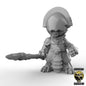 Mousle Black Executioners with Spears – 32mm Resin Miniaturen für Tabletop, Wargaming & Pen & Paper | Design by Duncan Shadow