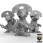Mousle Black Executioners with Swords – 32mm Resin Miniaturen für Tabletop, Wargaming & Pen & Paper | Design by Duncan Shadow
