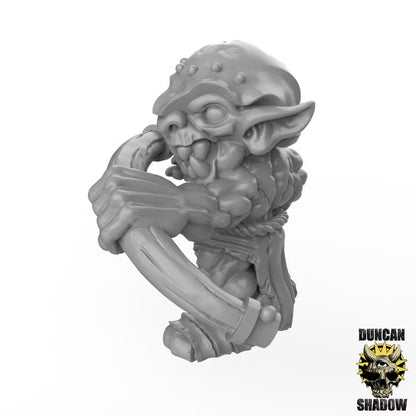 Goblin Chariot – 32mm Resin Kampfwagen mit Wölfen & Goblins für Tabletop, Wargaming & Pen & Paper | Design by Duncan Shadow